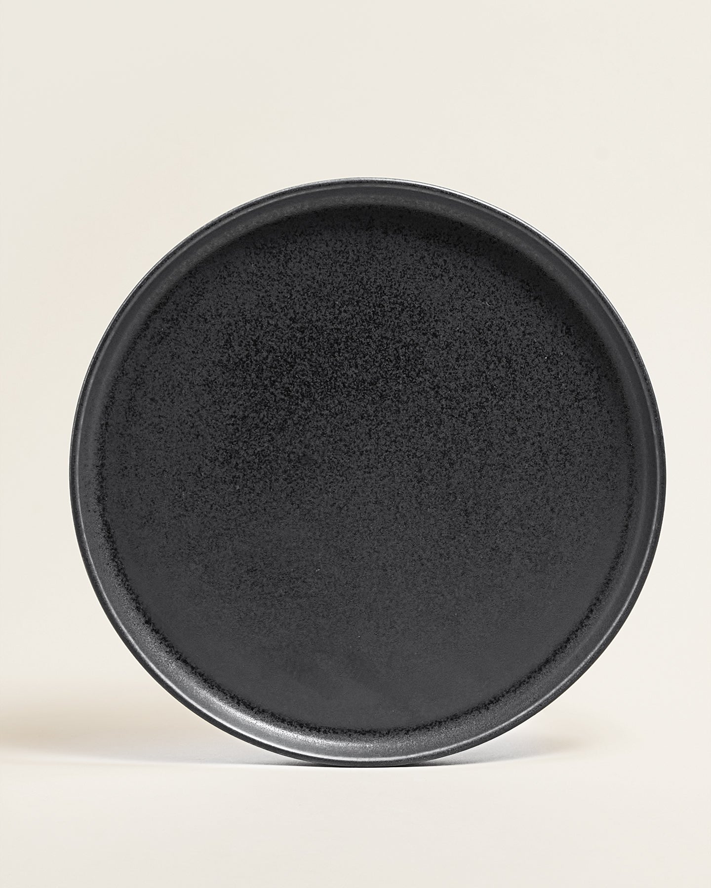 Faro Teller groß mattes Schwarzblau