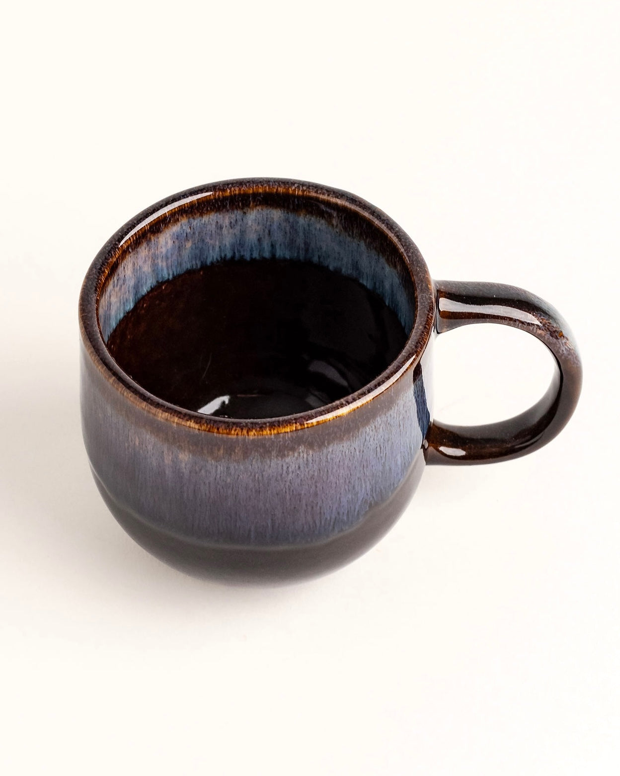 Doce Tasse Braun Blau