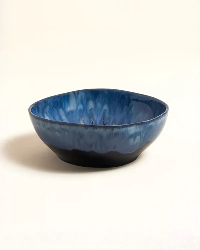 Lino Geschirrset Deepseablue 18-teilig