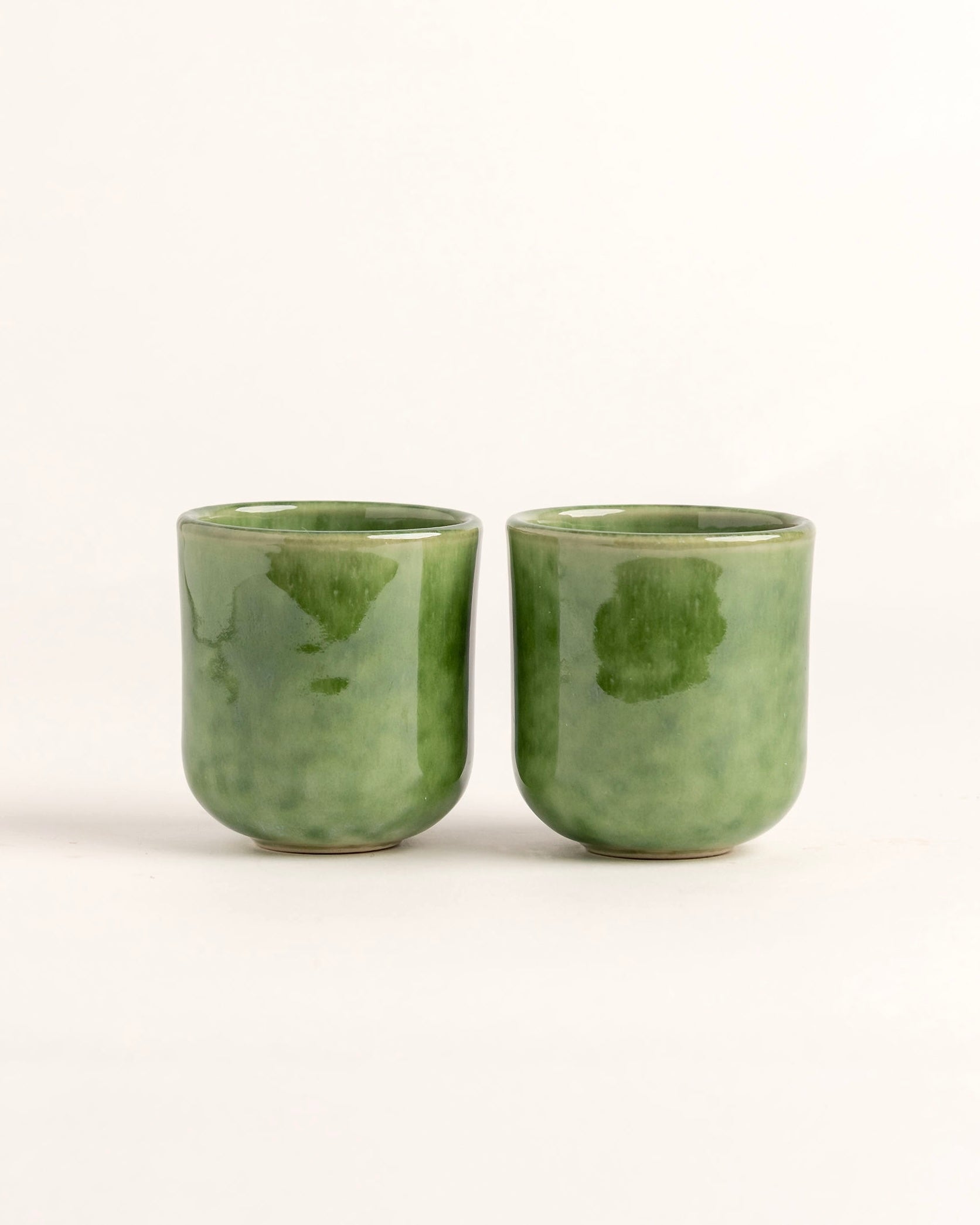 Madeira Becherset Espresso und Becher klein Grün 4-teilig