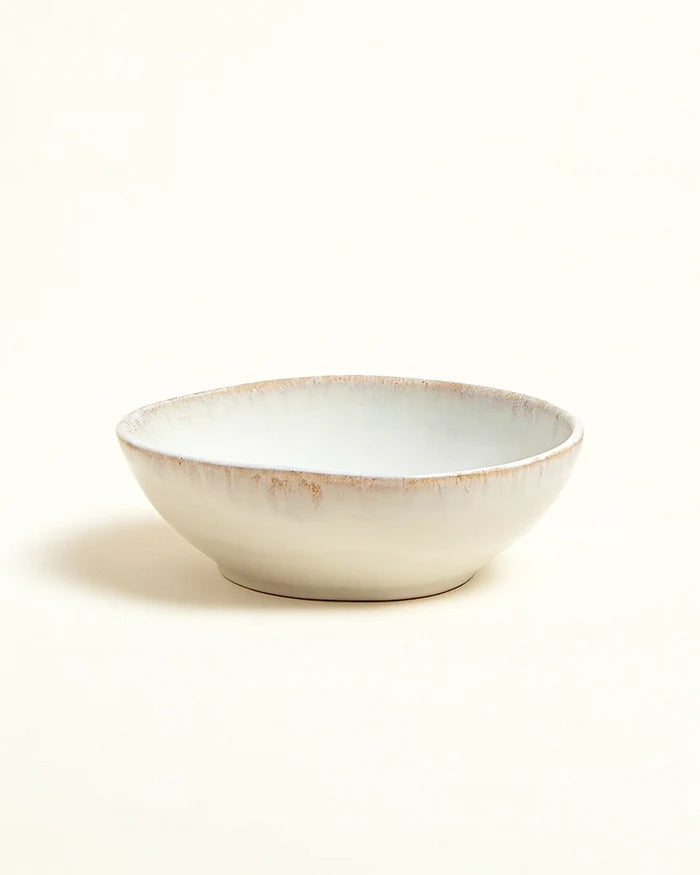 Lino Arrifana Geschirrset Perlmutt Sand 18-teilig