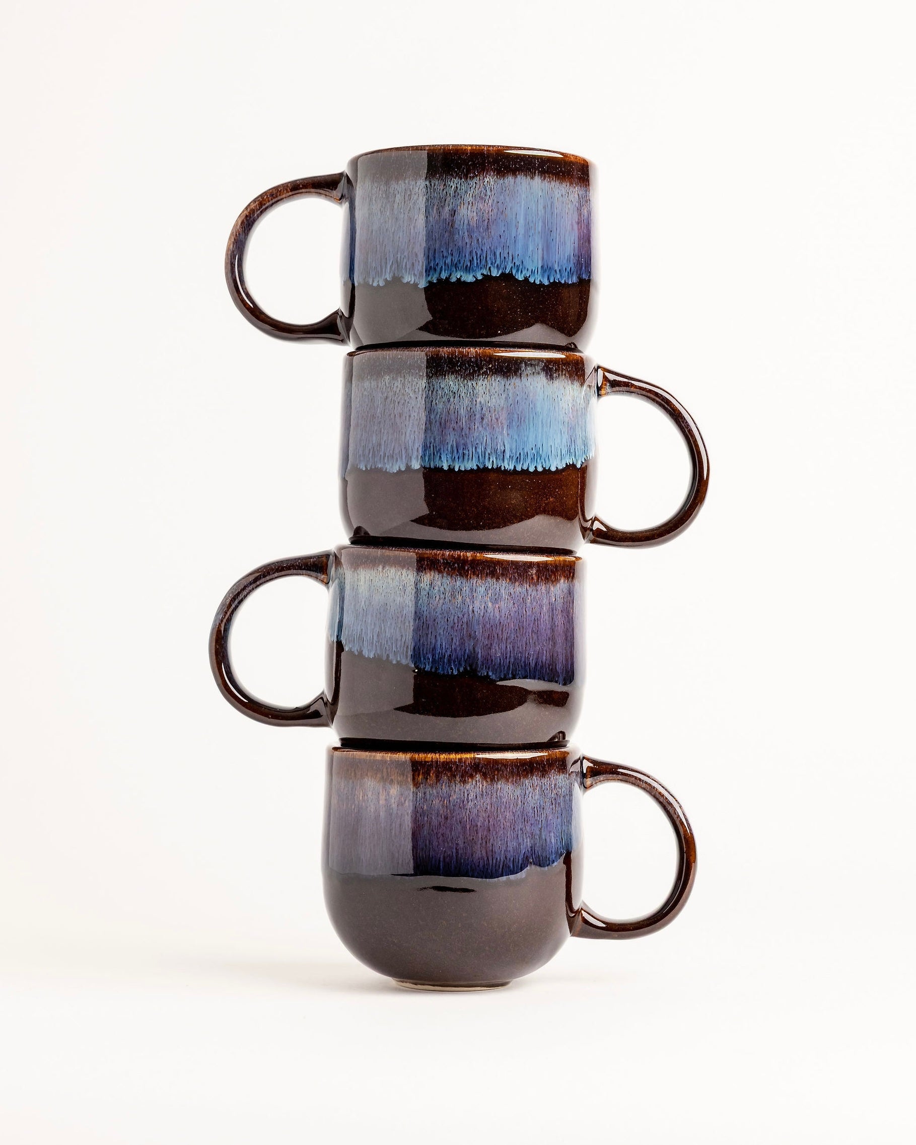 Doce Tasse Braun Blau