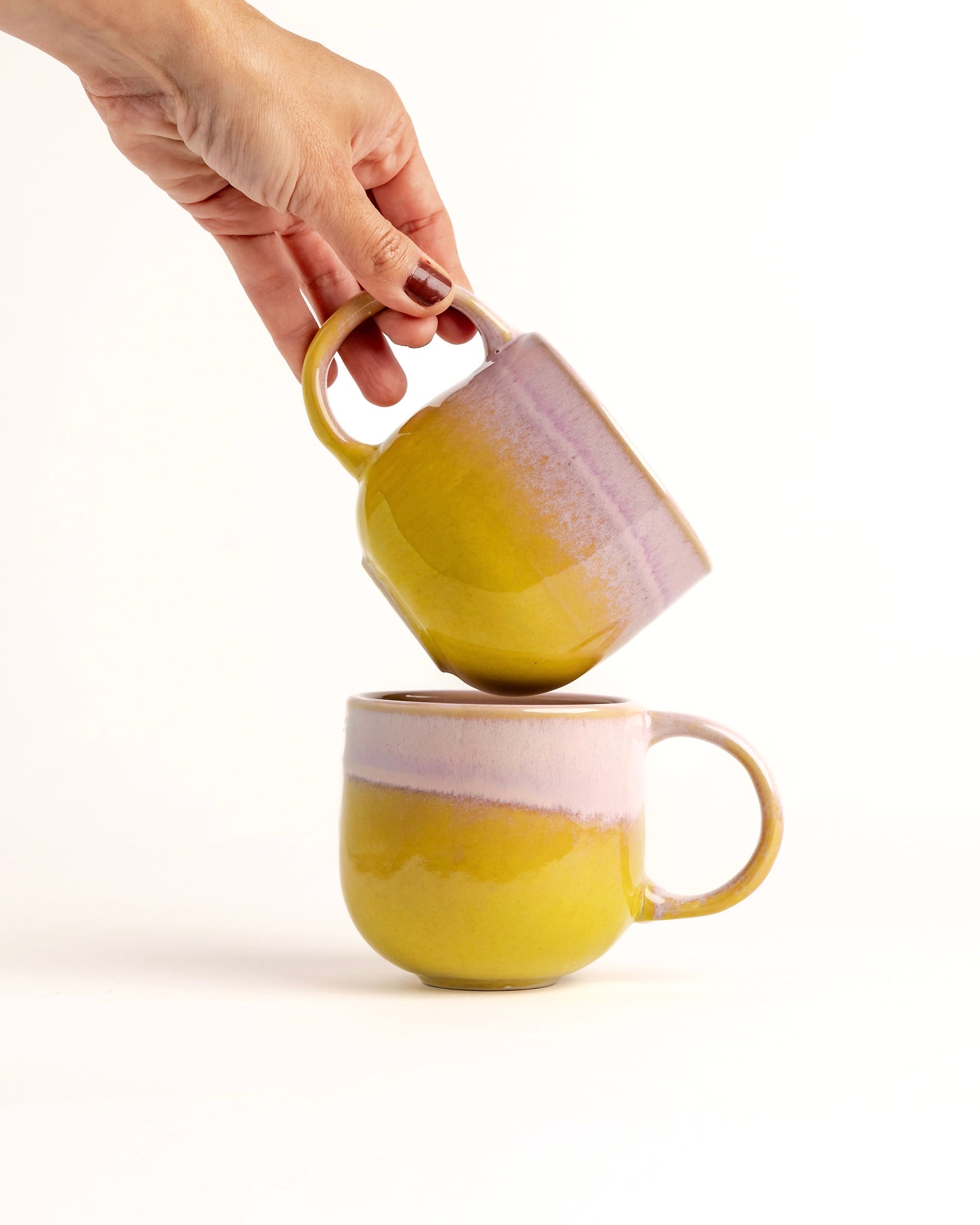 Doce Tasse Rosa Gelb