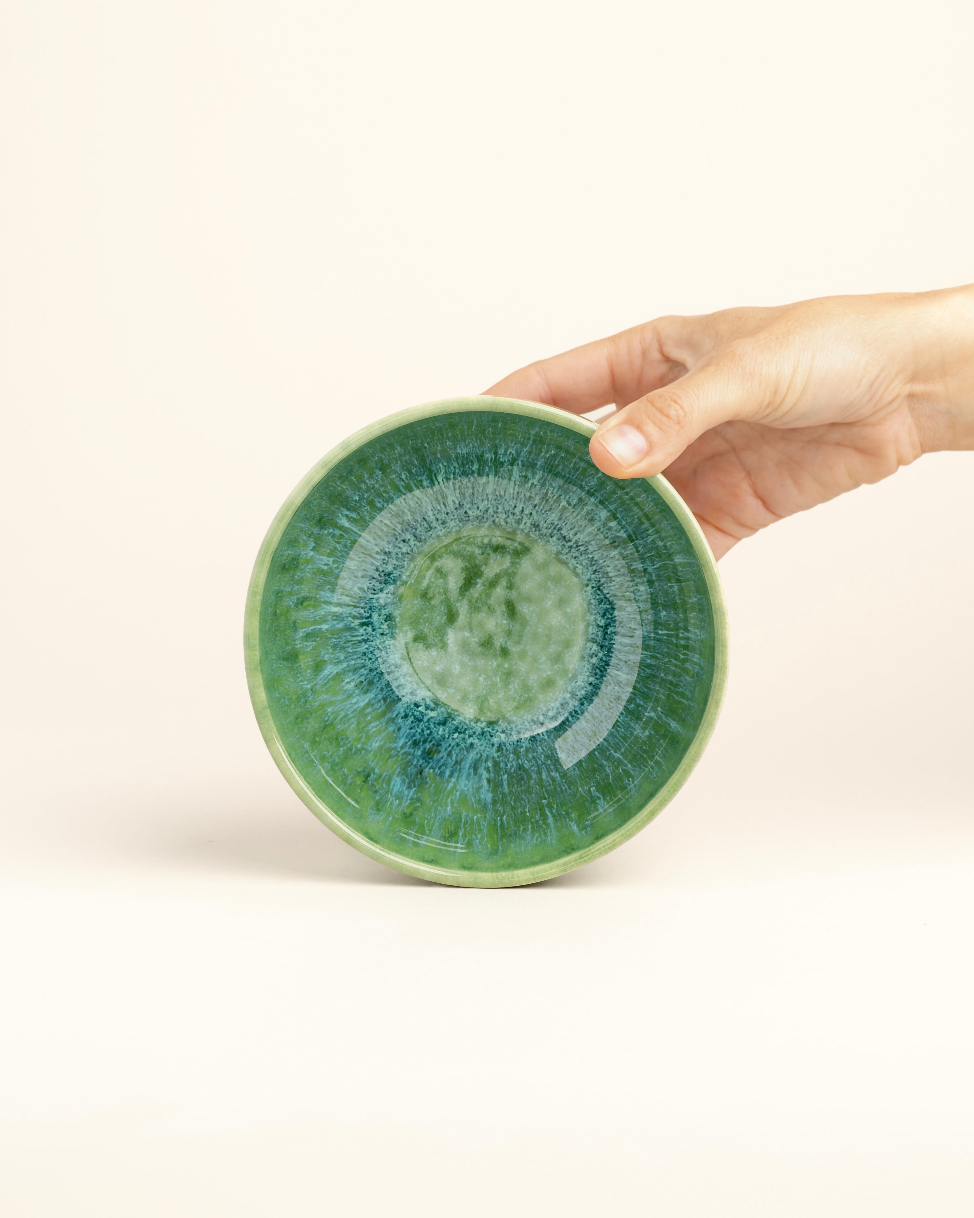 Madeira Geschirrset Amora Grün 18-teilig