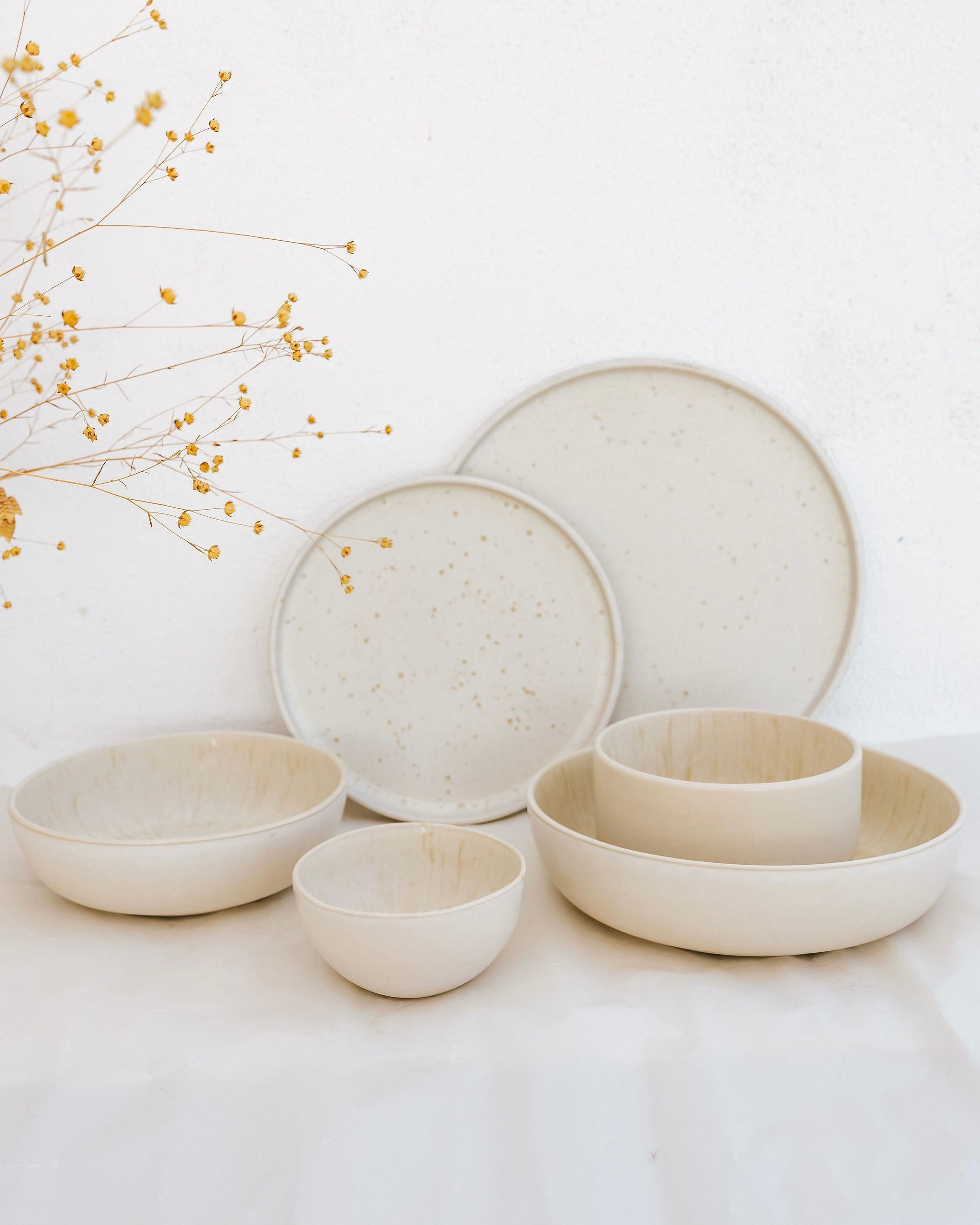 Amado Teller groß Sand