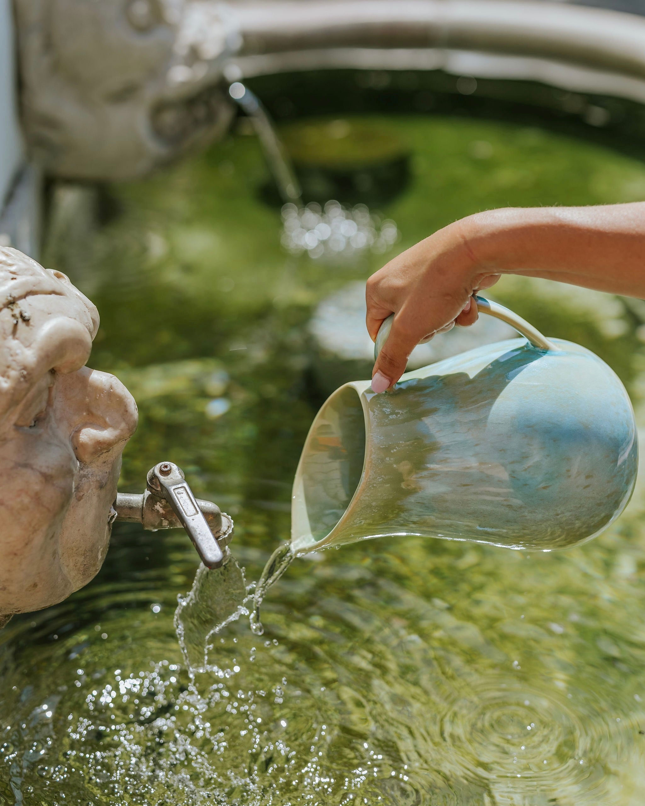 Évora Krug Mint Grün