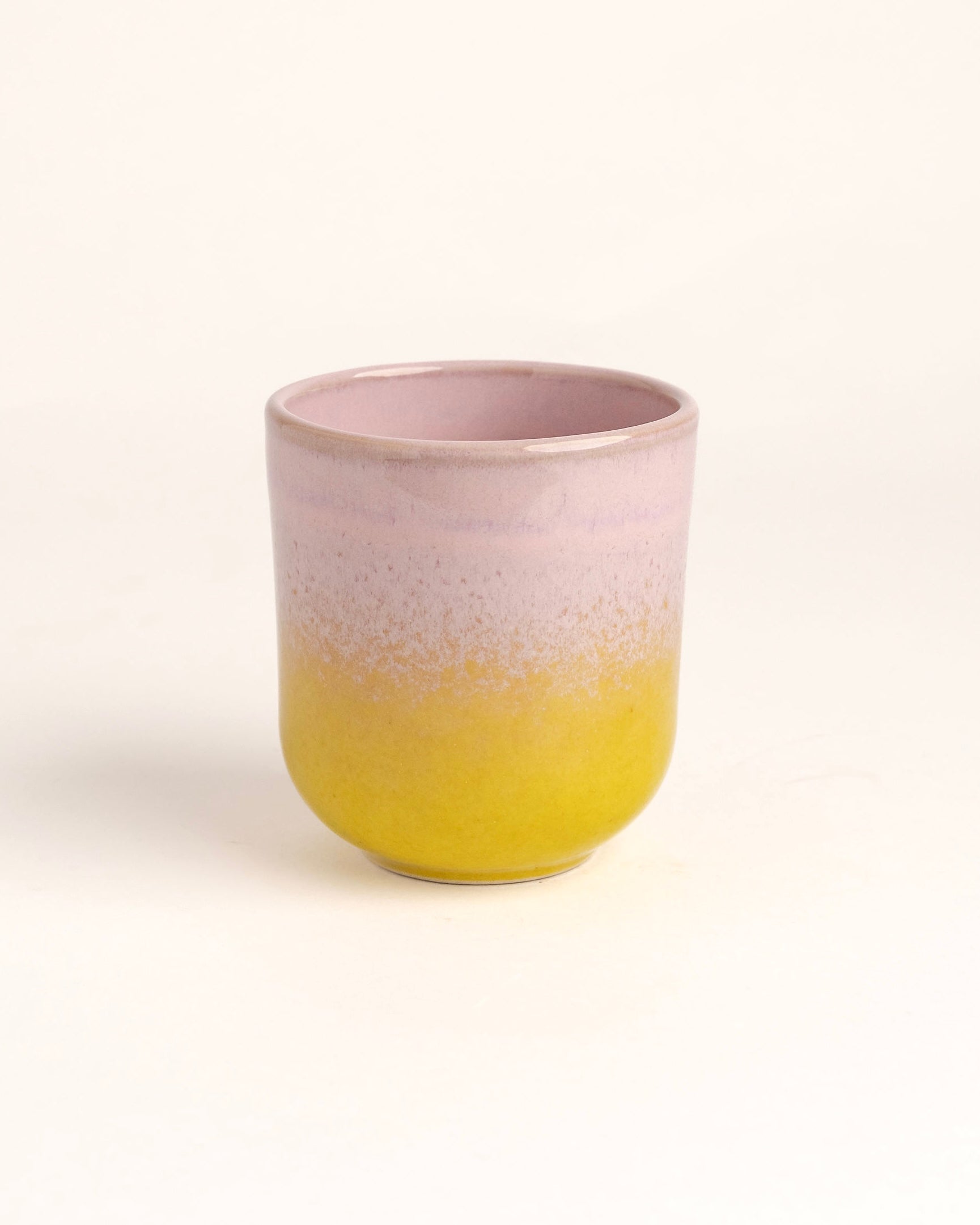 Noa Becher klein Rosa Gelb