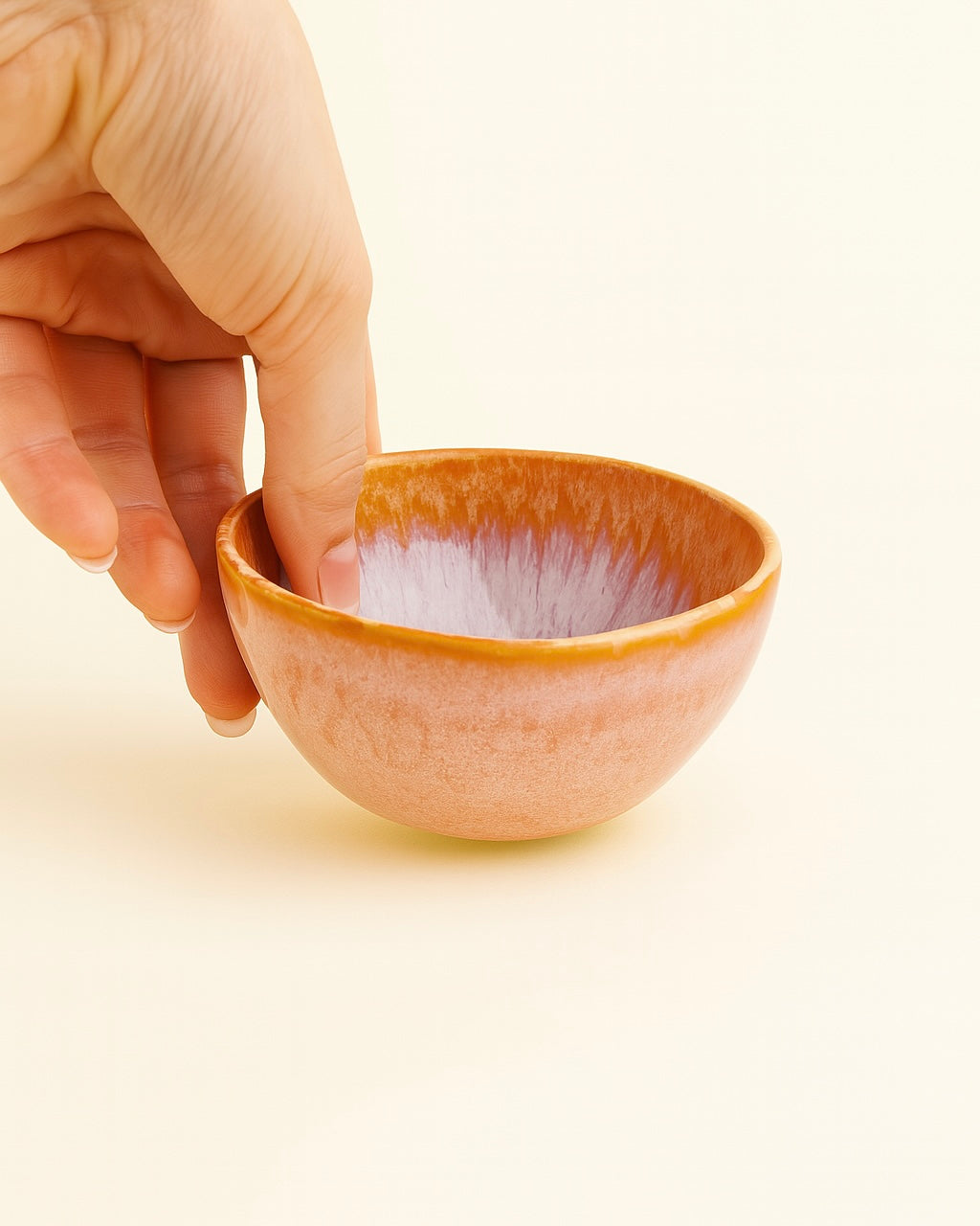 Évora Schale klein Coral Rosa