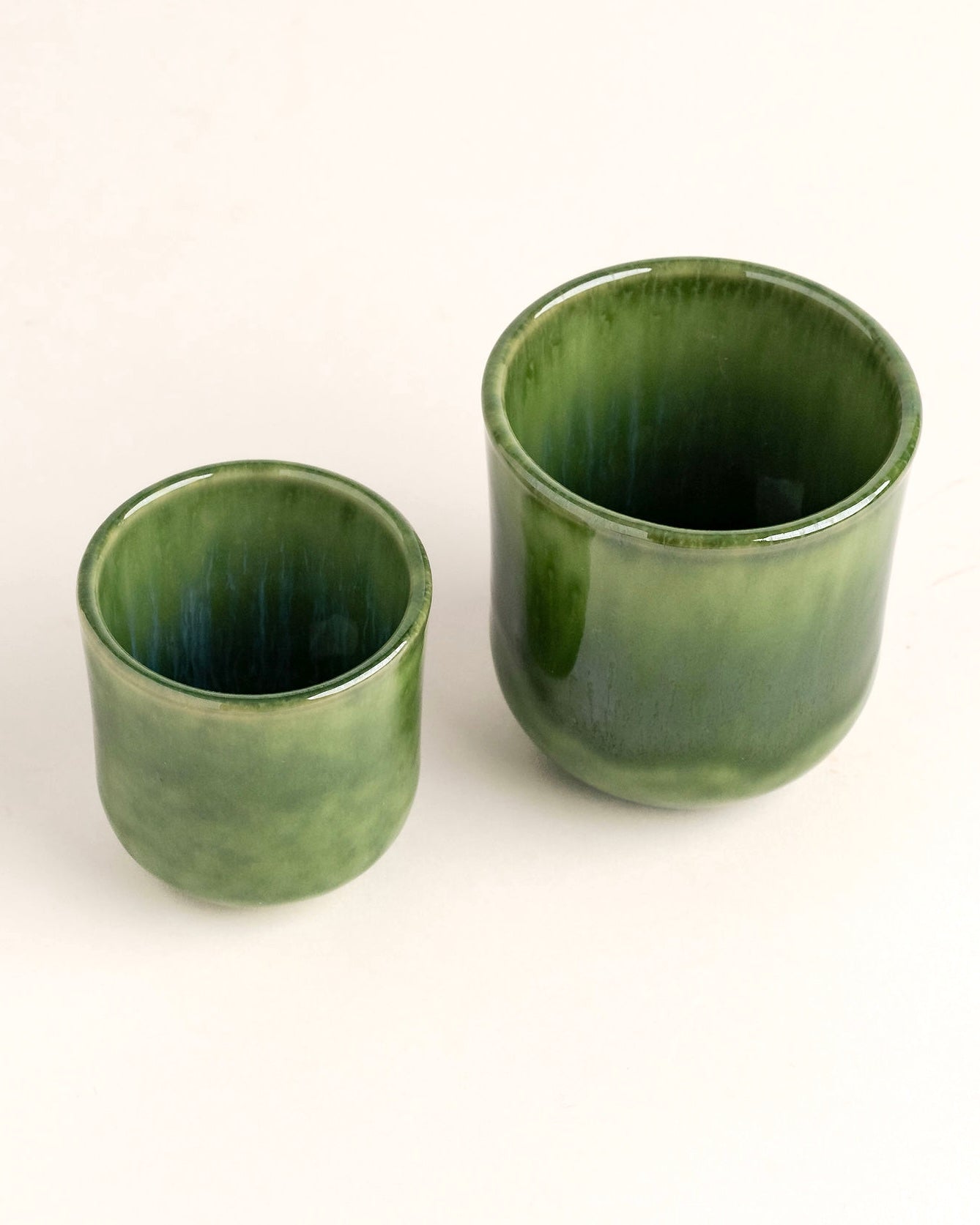 Madeira Becherset Espresso und Becher klein Grün 4-teilig