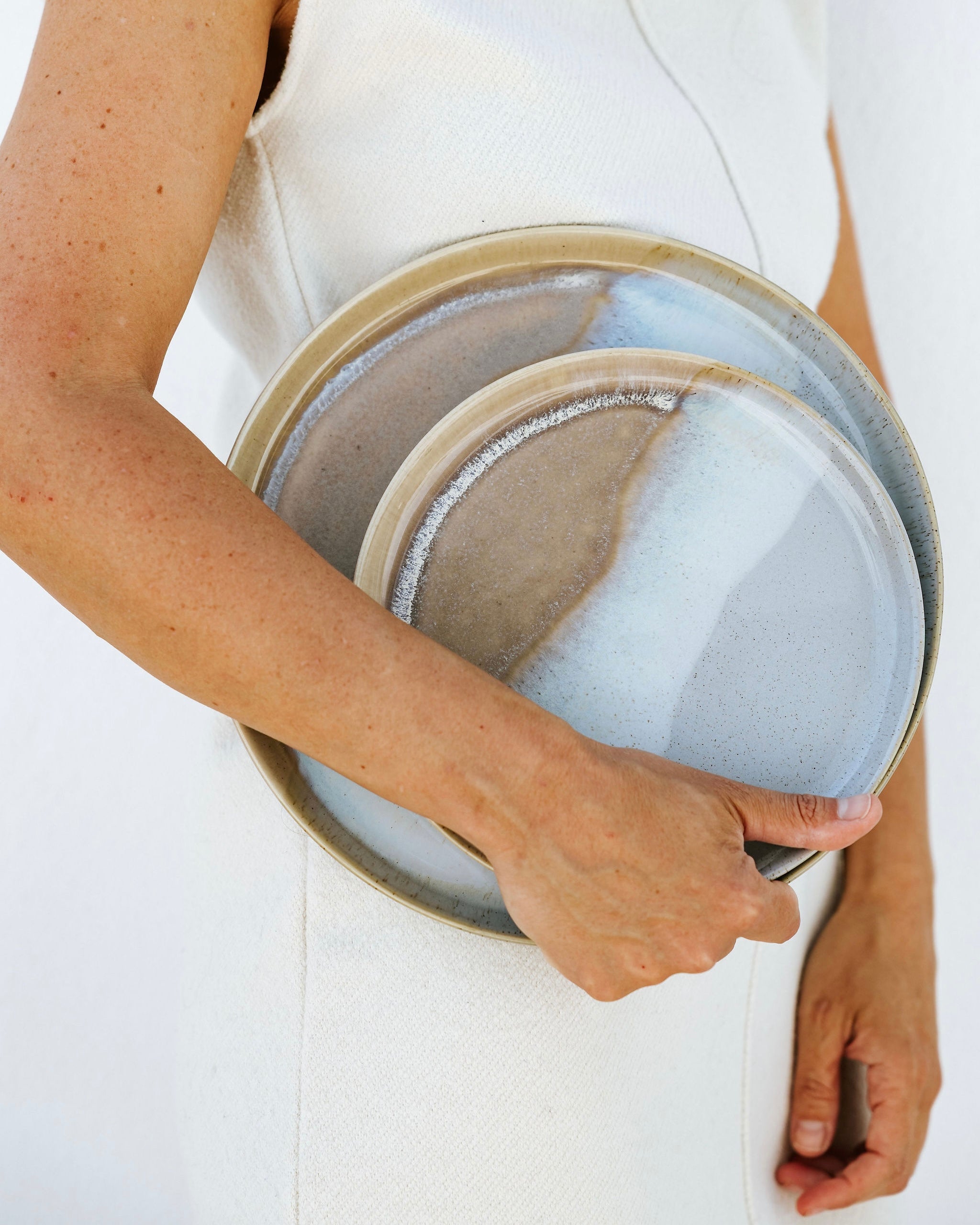 Aurora Geschirrset Aqua 12-teilig