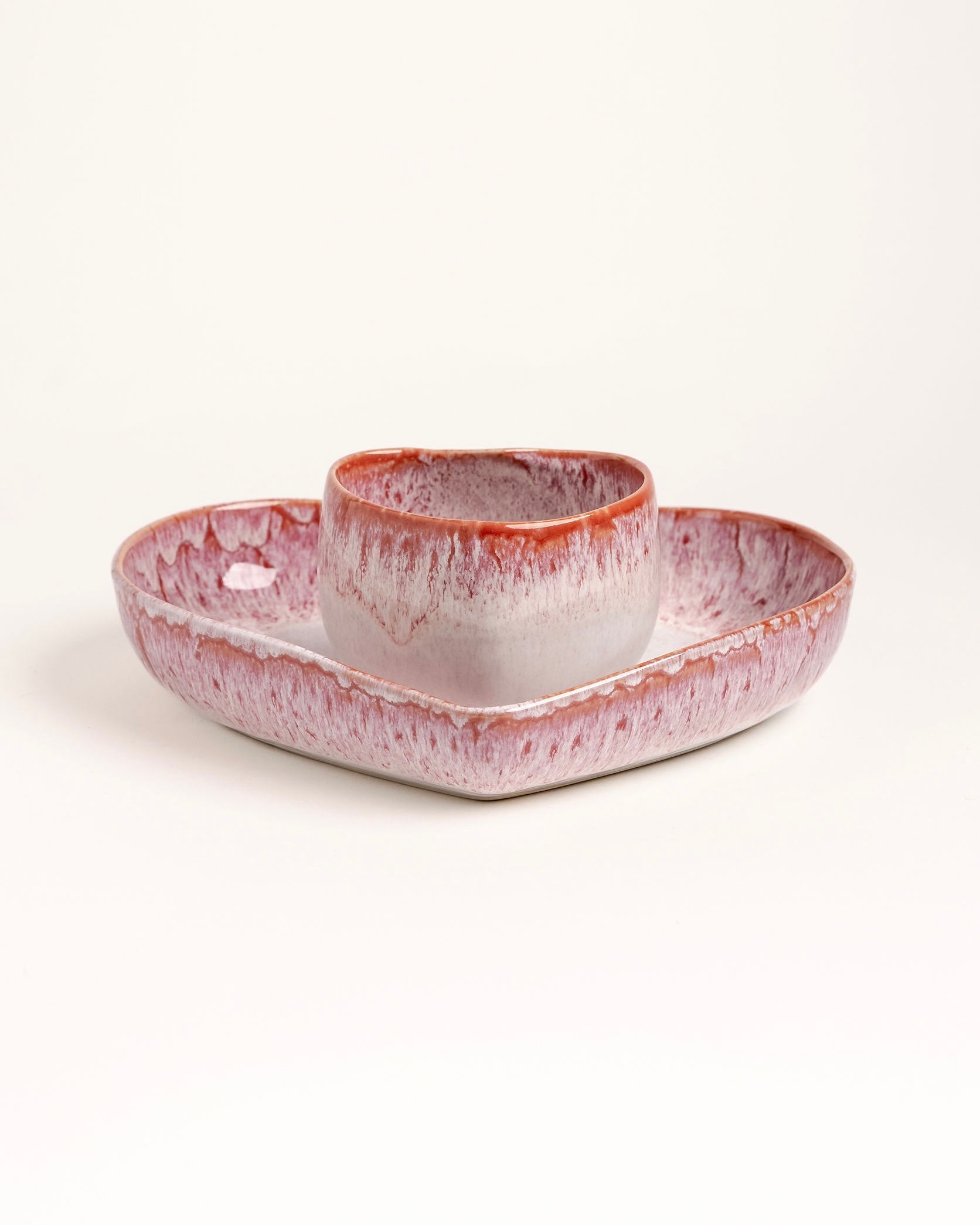 Amora Teller tief Magenta