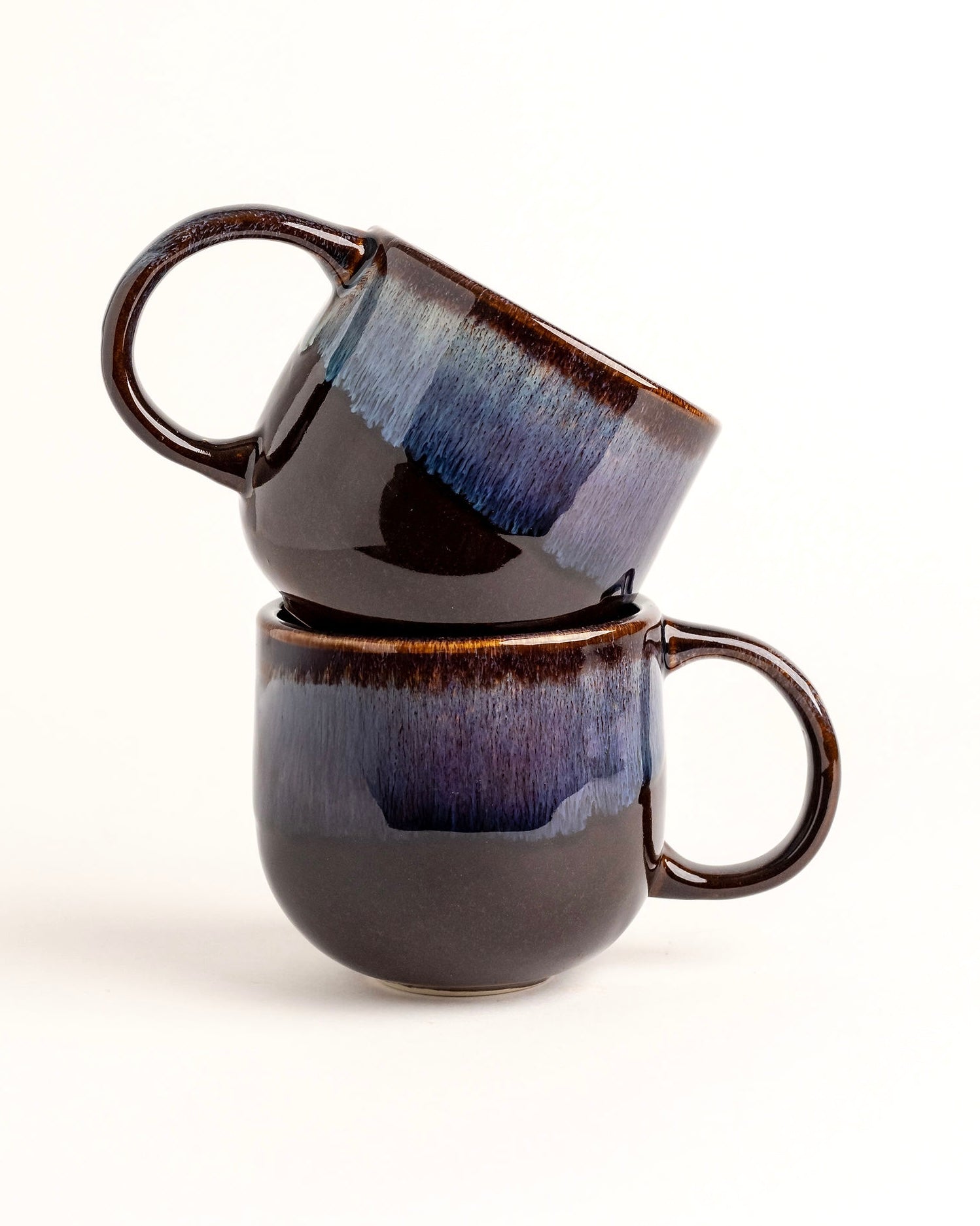 Doce Tasse Braun Blau