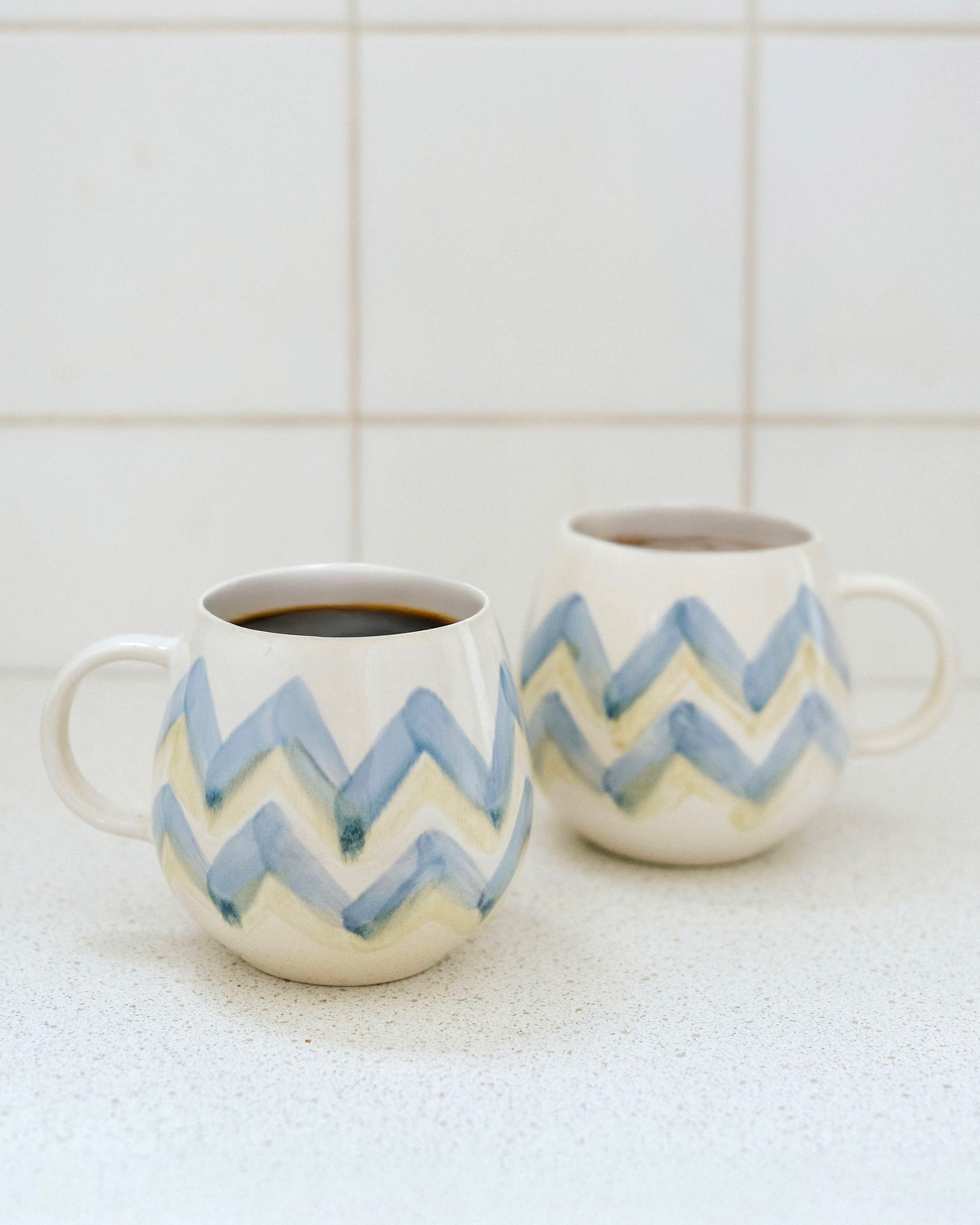 Bica Tasse groß Spring Azur