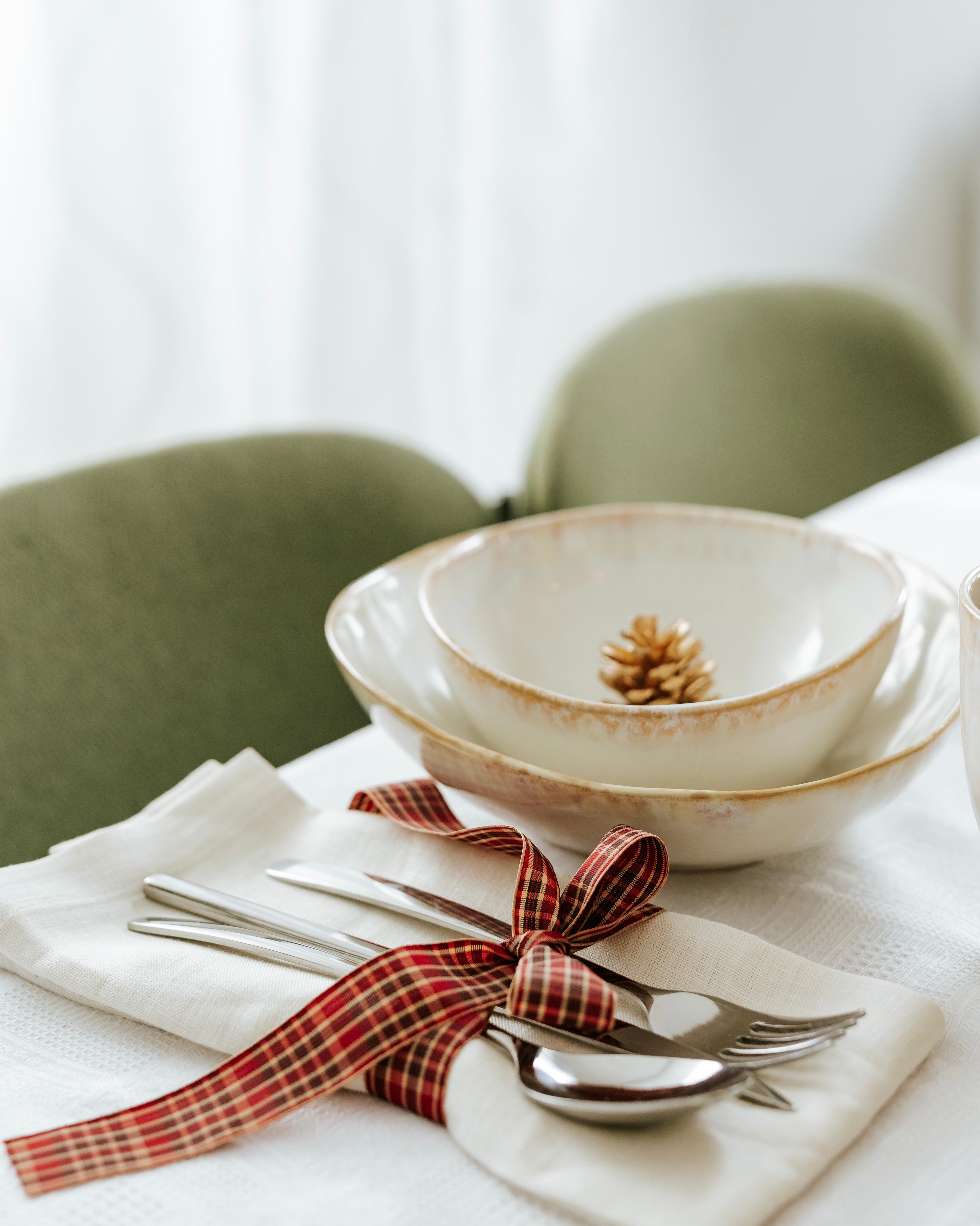 Lino Geschirrset Perlmutt 12-teilig