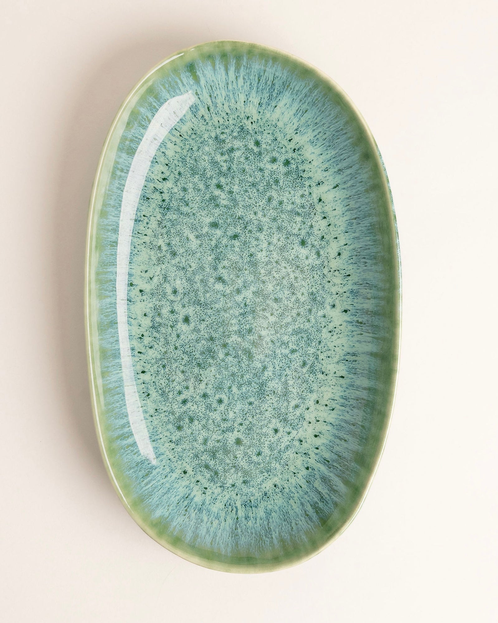 Madeira Servierplatte medium Grün