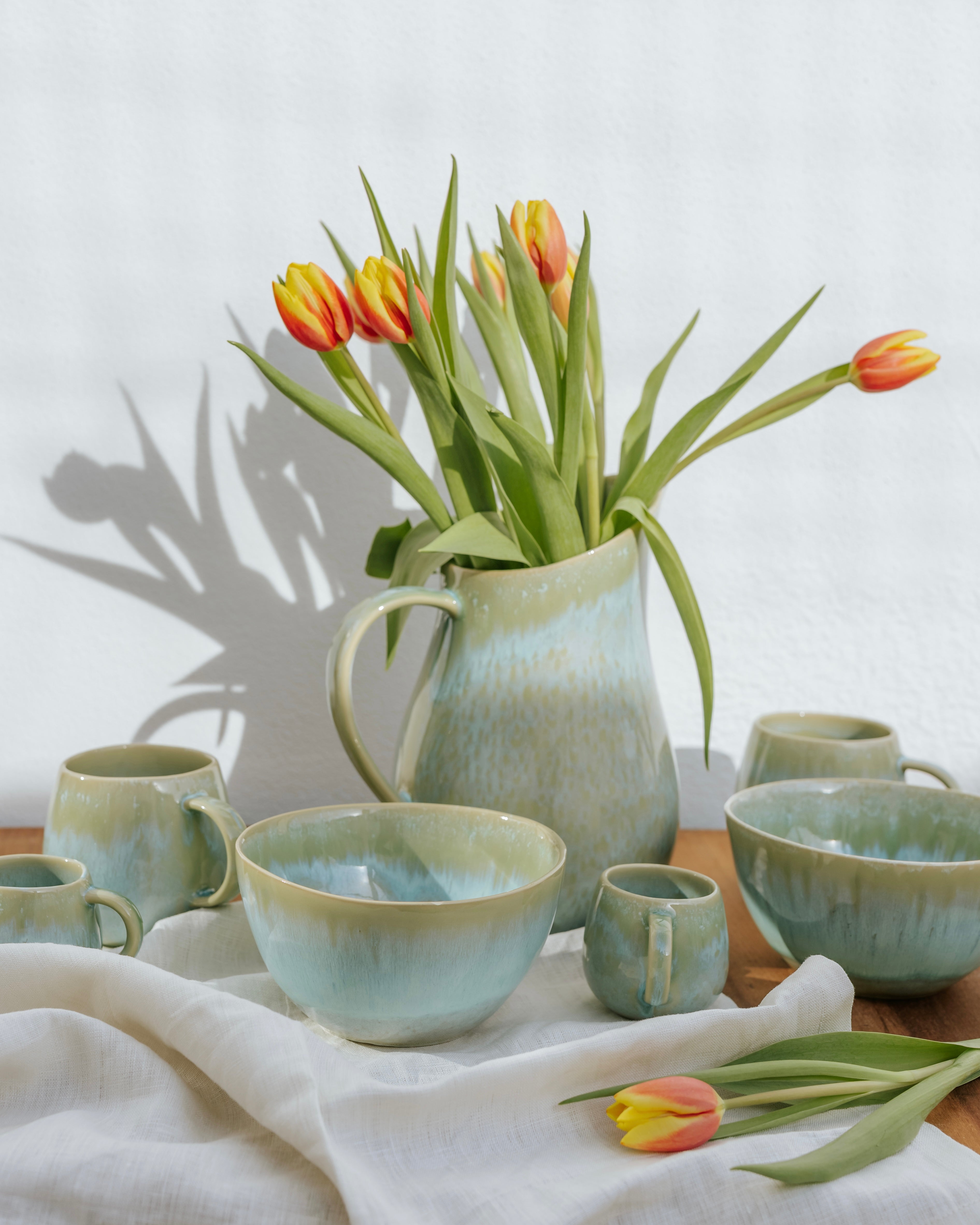 Évora Krug Mint Grün